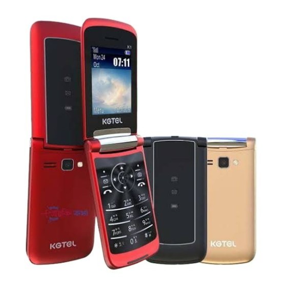 Kgtel K1 Slim Folding Phone With Warranty New intact