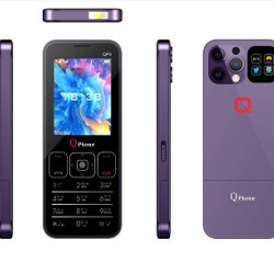 Qphone QP8 Mobile 2.4 Inch Display 2500 Mah Battery