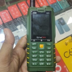 Bytwo M25 Dual Sim Power Bank Phone 5200mAh Battery -Green