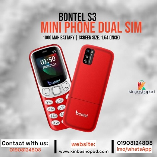 Bontel S3 Mini Phone Dual Sim