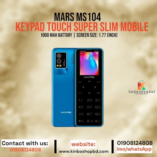 MARS MS104 Dual Sim Touch Button Phone