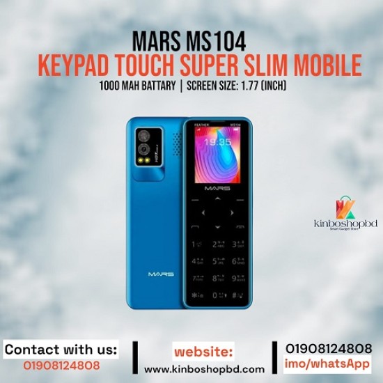 MARS MS104 Dual Sim Touch Button Phone