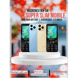 Micronex MX58 Dual Sim Mobile