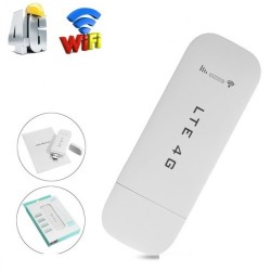 LTE 4G USB Modem With Wifi Hotspot Single Sim