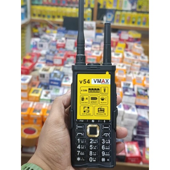 Vmax V54 Powerbank Mobile Dual Antina 4Sim 6200 Mah Battery Vmax V54 Powerbank Mobile Dual Antina 4Sim 6200 Mah Battery