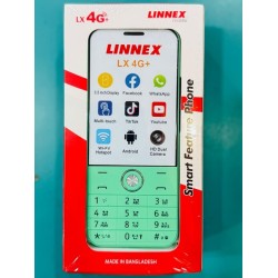 Linnex LX 4G+ Smart Feature Phone Dual Sim 