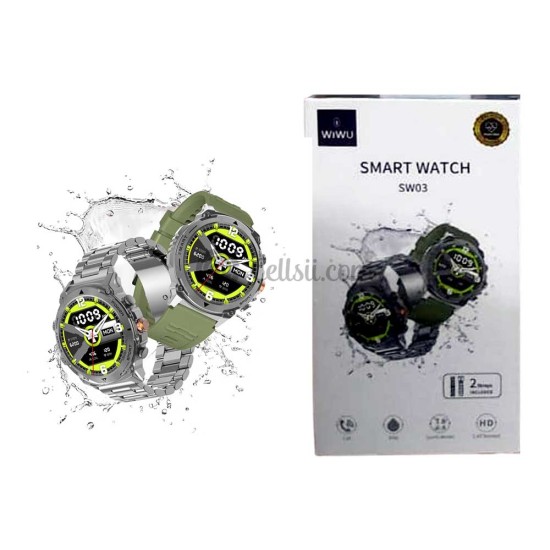 WiWU SW03 Bluetooth Smart Watch WiWU SW03 Bluetooth Smart Watch