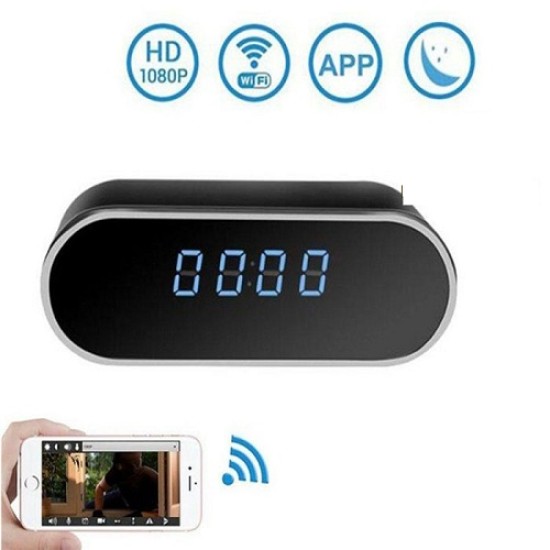 Table Clock WiFi Night Vision Camera Table Clock WiFi Night Vision Camera