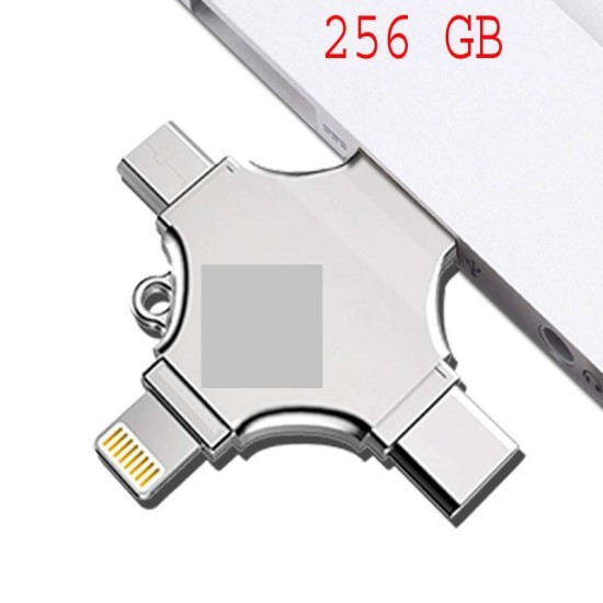 256GB 4 in 1 OTG Pendrive