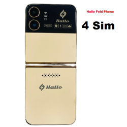 Hallo Style Folding Four Sim Feature Phone