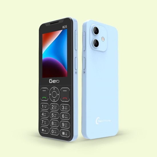 Geo R25 Mobile Ultra Slim & Bluetooth Dialer Feature Phone