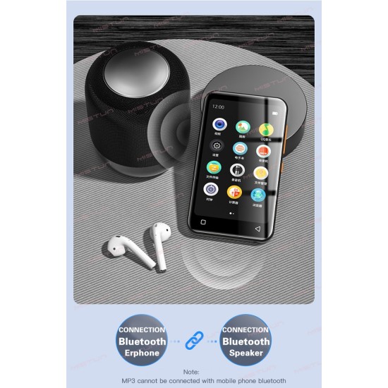 Q5 MP3 Player WiFi Android Bluetooth 4.0"Full Touch