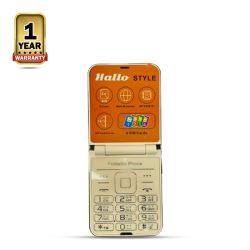 Hallo Style Folding Four Sim Feature Phone