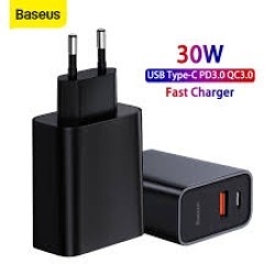 BASEUS BS-EU906 Speed Dual QC3.0 Quick Charger U+U 30W
