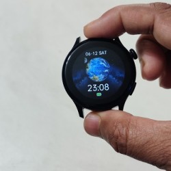 GTS Smart watch Waterproof Calling Option - Black