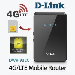 D-Link DWR-932C 150Mbps 4G LTE Pocket Mobile Router