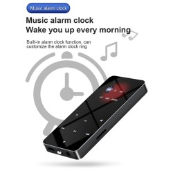S308 MP3 Player 8GB with Bluetooth Built-In Speaker Touch Key