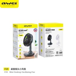Awei F29 Desktop Oscillating Rechargeable Fan