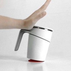 Xiaomi Fiu Grace Suction Mug Anti Tumpah 470ml v- White