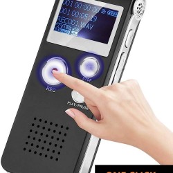 8GB Digital Audio Voice Recorder With Mp3 