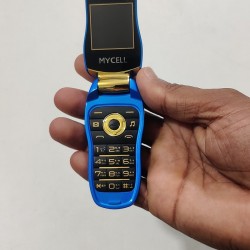 Mycell F4 Mini Car Folding Mobile Phone