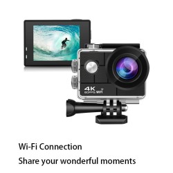 AUSEK Wifi 4K 60fps Ultra HD Waterproof Sports Action Camera