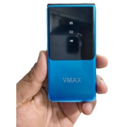 Vmax V12 Dual Sim Folding mobile Phone With Warranty