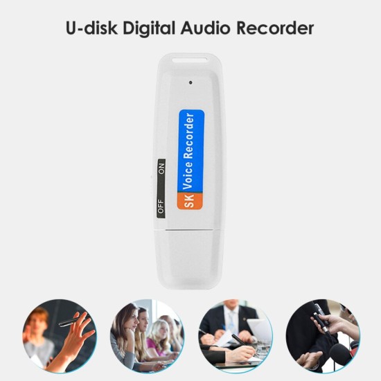 Sk001 Voice Recorder U Disk Card Recorder