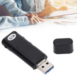 USB Mini Digital Voice Recorder Portable 32GB 