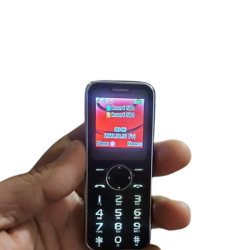 A1B  Card Phone Dual Sim Super Slim - Black