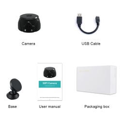 WD8 Wireless Mini Wifi IP Camera