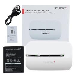 MF920 4G router Wireless lte wifi modem Sim Card Router