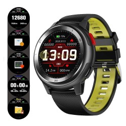 DT68 1.2 Inch Full Circle Touch Screen HD Smart Watch