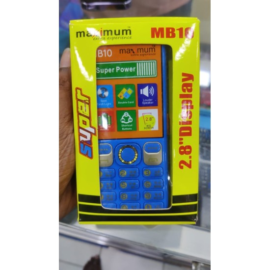 Maximum MB10 Super Feature Phone Dual Sim