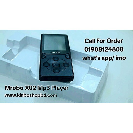 Mrobo X02 MP3 Music Player 