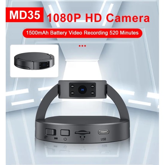 MD35 Desktop Mini Camera HD 1080P